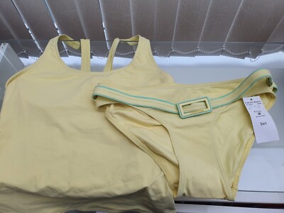 Calvin Klein swimming costume Tankini bikini piece set size 10uk