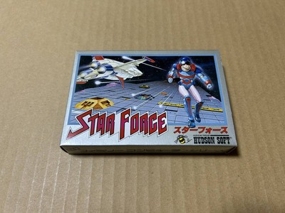 Famicom Starforce Nintendo FC NES Japanese Retro Game Import w/Box Manual MINT