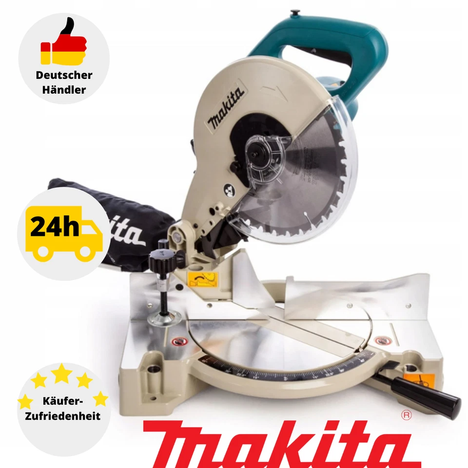 Makita LS1040N Kapp- und Gehrungssäge 1.510 W Säge Kappsäge Gehrungssäge Solo