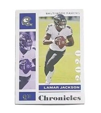 2020 Panini Chronicles #7 Lamar Jackson (RAVENS) !