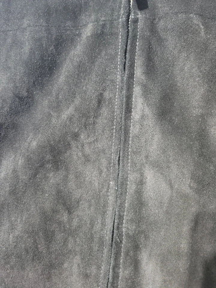 Abrigo Kenneth Cole New York XXL Hombre Se Ajusta XL Negro Cuero Genuino Cuir Verdadero  Foto 4 de 4