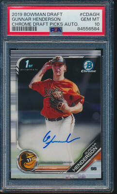 gunnar henderson 1st bowman mojo topps mlb Chrome FT&frasl;FS: Gunnar Henderson 1st Bowman Chrome Auto : r&frasl;baseballcards