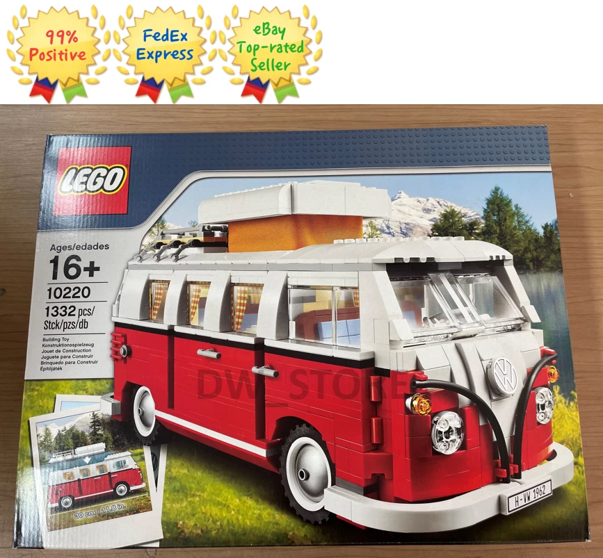 Lego 10220 Volkswagen T1 Camper Van New Sealed Express eBay