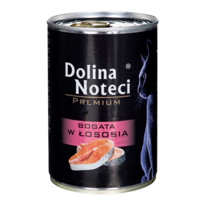 5902921303732 DNP für eine lachsreiche Katze 400g DOLINA NOTECI
