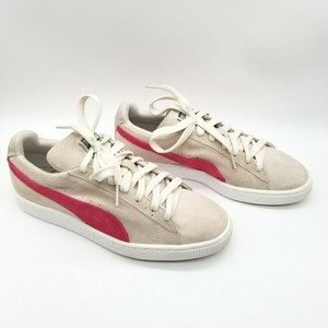 Puma Womens FTWDM 355462 06 Beige Red Lace Up Low Top Sneaker Shoes Size  7.5 | eBay