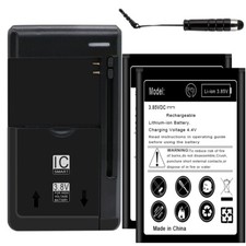 High Capacity 2X 3920mAh Battery High Reliable Charger for LG K20 V VS501 Phones