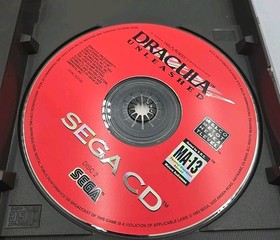 Dracula Unleashed (Sega CD, 1993) CIB Complete w/ Manual 