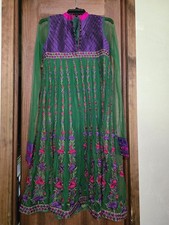 Embroidered Fairy Woodland Ethereal Renaissance One of Kind Handmade Dress