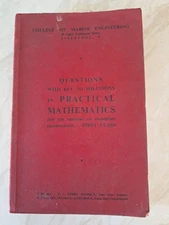 practical mathematics for the ministry of transport examinations first class col