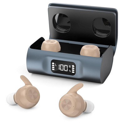 OTC Hearing Aids for Seniors & Adults - Rechargeable, 25+ Hour Battery Life, Adv