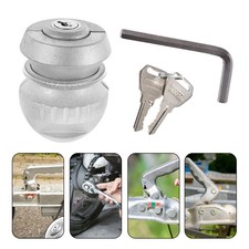 Anhängerschloss Kupplungsschloss Kugelschloss Diebstahlsicherung Wohnwagen Set