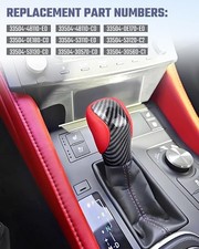 Automatic Rad Car Gear Shift Knob Shifter For Lexus Es-350 Gs Rx450h Is350 Nx300