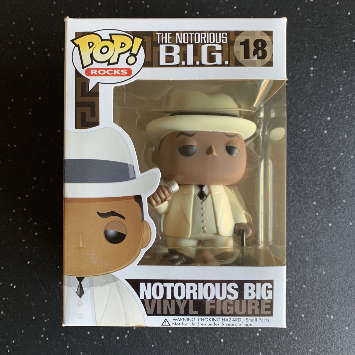 Notorious Big Figure In Collectible Funko Bobbleheads (1970-Now