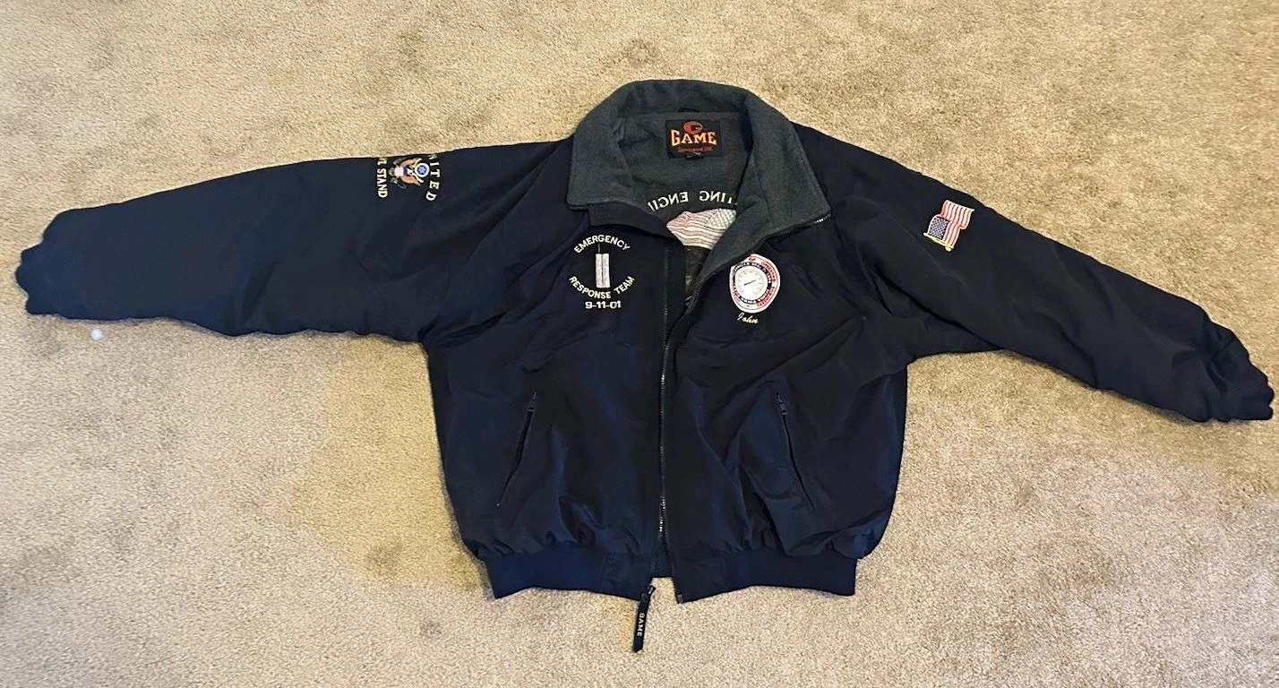 9/11 WTC Ground Zero Emergency Response Team - Operating Engineer’s Union Jacket - product detail image 1