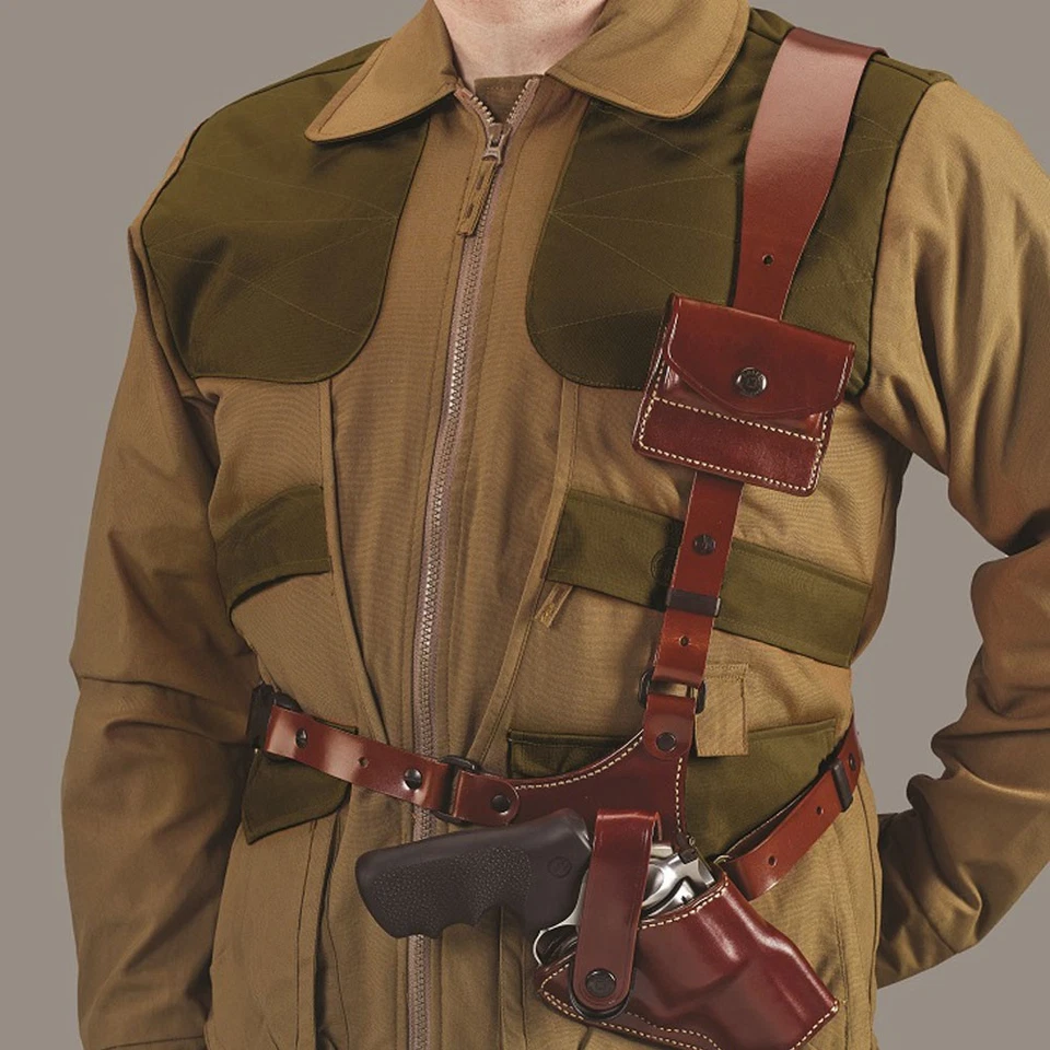 GALCO Ruger Redhawk 4 pol., ótimo sistema de ombro bronzeado destro do Alasca (GA194) - Imagem 3 de 4