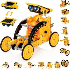 14-in-1 Solar Robot Kit for Kids, STEM Science Toy, DIY Building Set