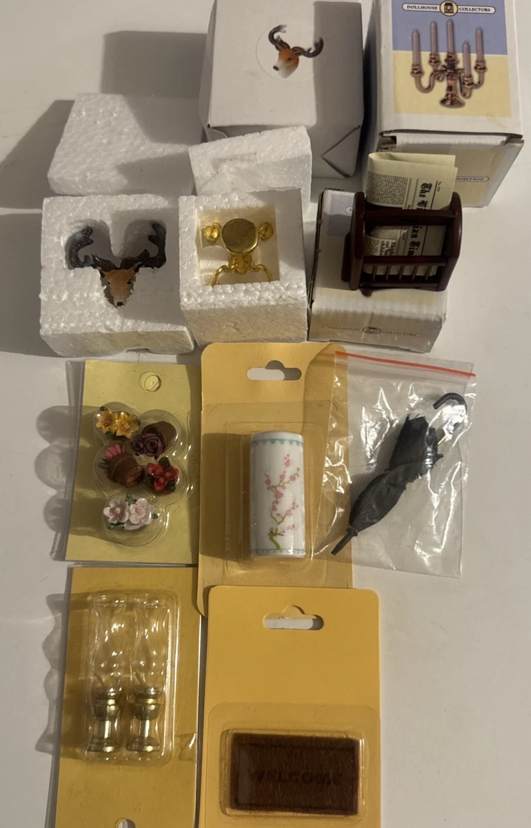 10 PZ 1:12 Casa Delle Bambole In Miniatura Oro 999.9 Bar Moneta 10 PZ 1:12 Casa Delle Bambole In Miniatura Oro 999.9 Bar Moneta