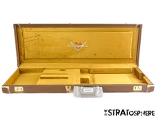 Fender Custom Shop Strat G&G Brown HARDSHELL CASE, from 62 Strat NOS