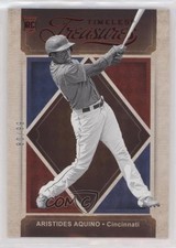 2020 Panini Chronicles Timeless Treasures Red 80/99 Aristides Aquino #4 0s9t