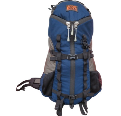 MYSTERY RANCH 2013 RUSH Proto Type Rucksack Navy Blue & Gray Made in Philippines