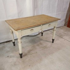 Tavolo da Cucina Vintage Legno Tornito Italia Anni 50-60