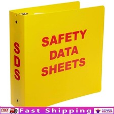 Durable SDS Binder Polyethylene Cover Chain Sheet Lifters 2 Inch Storage New