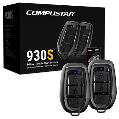 Compustar CS930-S 1-Way All-in-One Remote Start System w/ 2 Remotes
