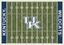 8x11 Milliken Kentucky Wildcats NCAA Home Field Area Rug - Approx 7'8"x10'9"