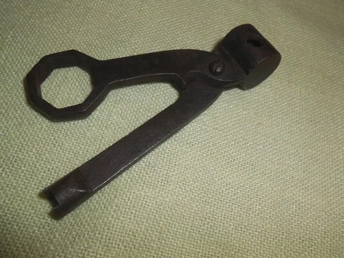 Civil War Confederate Pistol or Colt or? Nipple Barrel Wrench Bullet Mold Tool