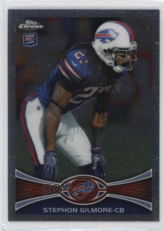 2012 Topps Chrome Stephon Gilmore #26 Rookie RC 0c4