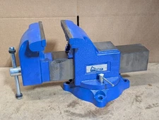 Gibraltar Combination Pipe and Bench Vise w/ Swivel Base 8" Jaw Width 8" Opening
