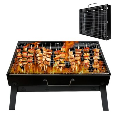 BBQ Grill, Klappgrill, Klappbarer Camping Grill, BBQ Barbecue Grill Klappbare...