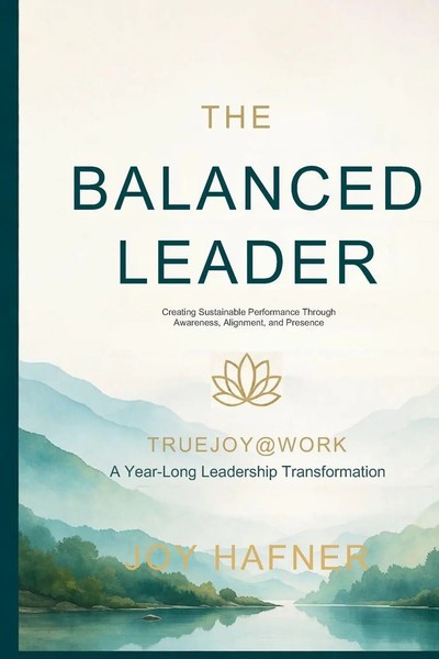 Joy Hafner | The Balanced Leader | Taschenbuch | Englisch (2026)-image