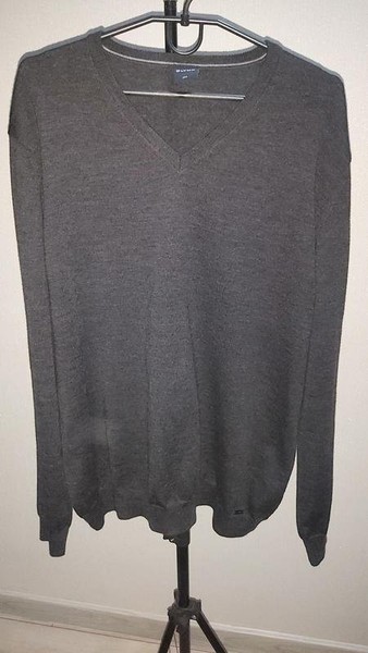Women Olymp Sweater Grey Wool 54