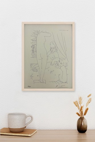 PABLO PICASSO, ORIGINAL SIGNED PRINT, INCLUDES COA & $3,500 APPRAISAL.
