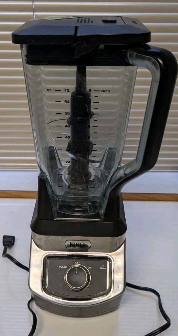 Ninja BL500 30 Blender - Black 120V 60Hz 900W max with 72 Oz Pitcher Tested