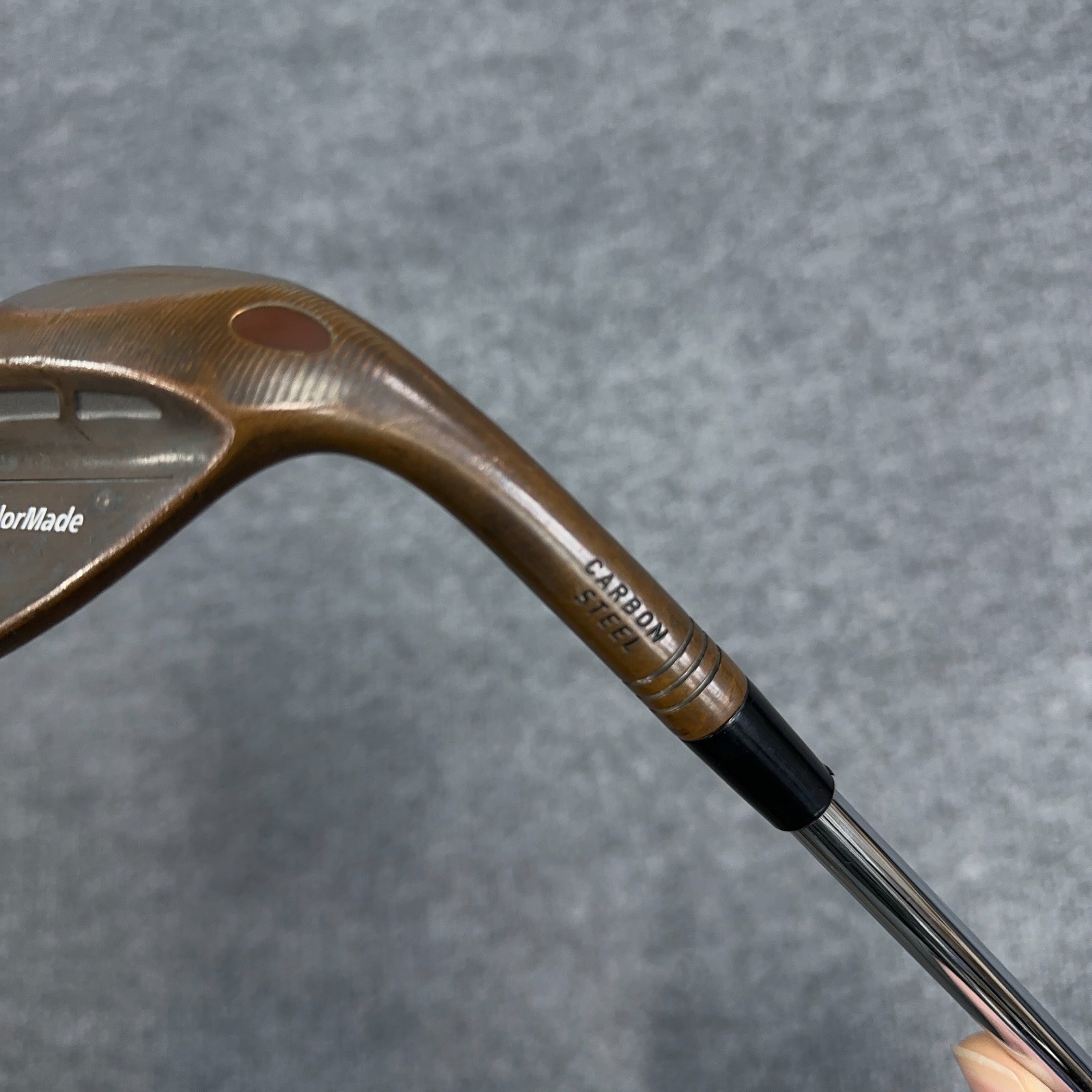 TaylorMade Milled Grind MG Hi-Toe Lob Wedge 64° Carbon Steel Stiff RH Modus 3