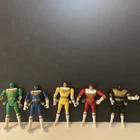 Power Rangers FLIP HEAD Lot of 5 Mighty Morphin 1996 Vintage