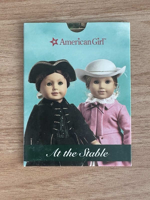 American Girl Trading Cards, Felicity & Elizabeth At The Stable