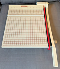 Boston 2612 Heavy Duty 12" Paper Cutter, Made In USA Guillotine Type