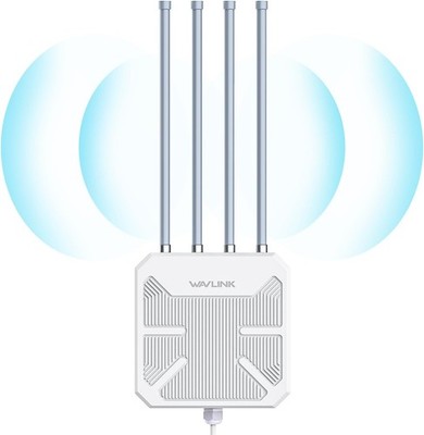 AX1800 WiFi 6 Outdoor WiFi Extender Long Range Repeater Gigabit Access Point