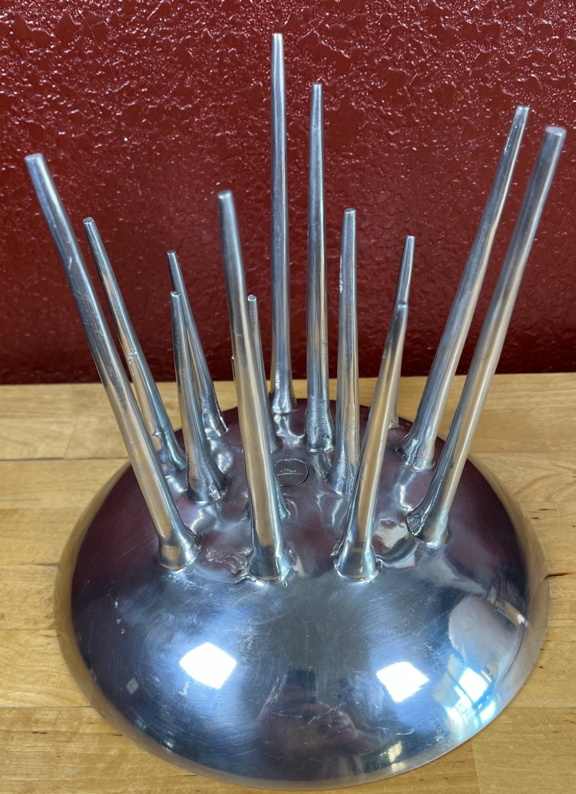 Michael Aram Rare Original Ocean Collection Stainless Steel Jellyfish Dish Bowl