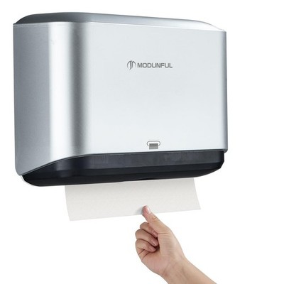 Trifold Hand Towel Dispenser for Bathroom - C Fold Paper Towel Dispenser Wall...