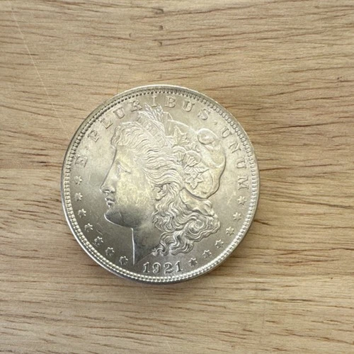 1921 Morgan Silver Dollar $1 Coin Business Strike 0.9 Fineness Circulated