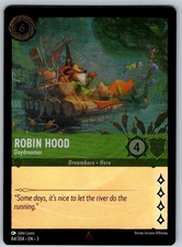 Robin Hood - Daydreamer 84/204 Rare Into the Inklands Lorcana Cold Foil NM