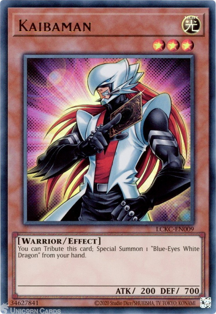 LCKC-EN009 Kaibaman : Ultra Rare UNL Edition Mint YuGiOh Card
