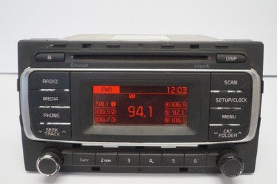 2017 KIA Rio- Radio/FM/AM/Sirius/XM/Bluetooth Receiver OEM 96170-1W960CA *C1956