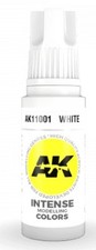 AK Interactive 11001 White Acrylic 3G Paint 17ml Bottle