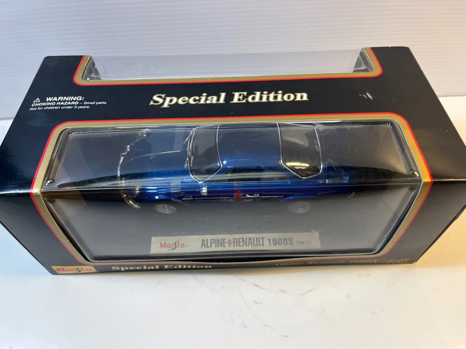 1971 Alpine Renault 1600S em escala 1/18 fundido por Maisto - Imagem 2 de 4