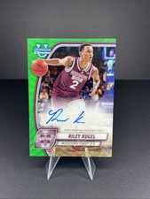2024-25 Bowman U Chrome Green Wave Refractor Auto 50/85 Riley Kugel #70 Auto